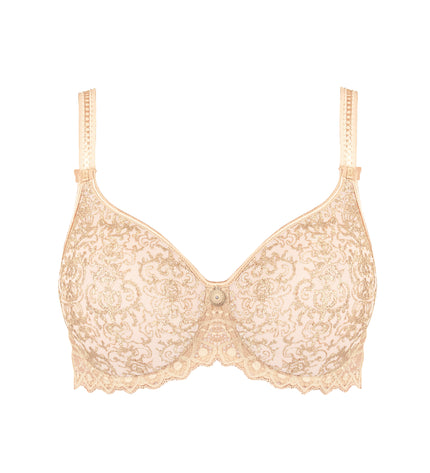 Empreinte nahtloser Bügel BH Cassiopee creamy beige