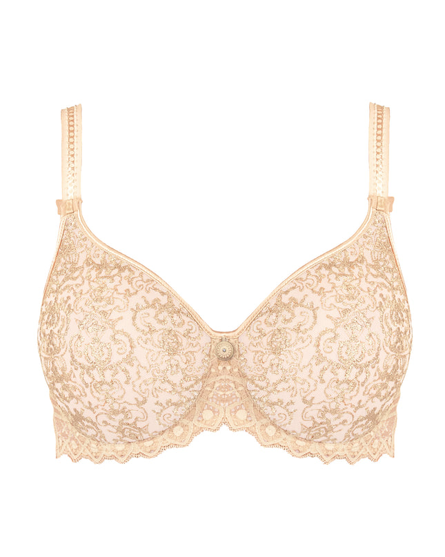 Empreinte nahtloser Bügel BH Cassiopee creamy beige