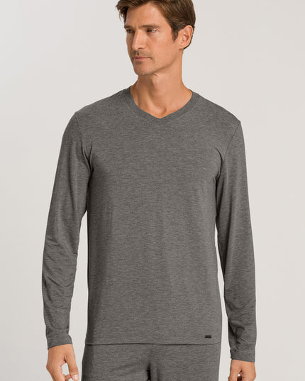 Hanro Men V-Shirt 1/1 Arm Casuals