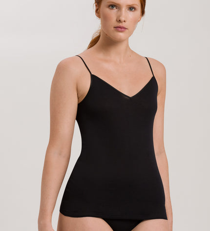 Hanro Spaghetti Top Cotton Seamless
