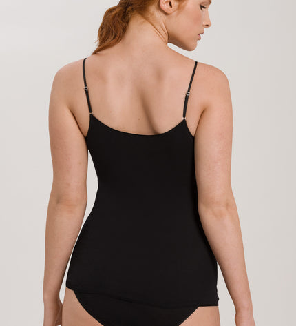 Hanro Spaghetti Top Cotton Seamless