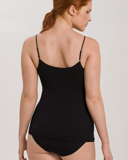 Hanro Spaghetti Top Cotton Seamless