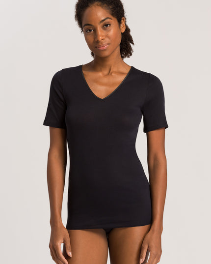 Hanro Shirt Kurzarm Cotton Seamless