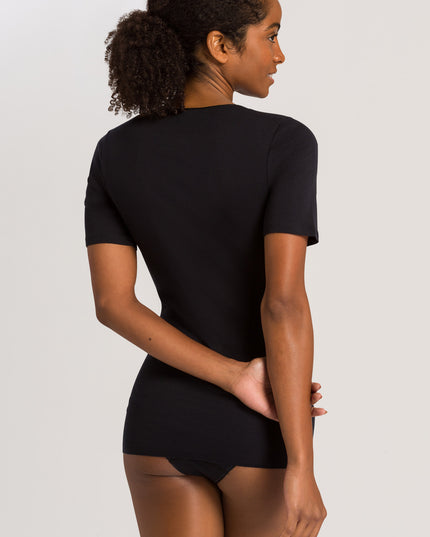 Hanro Shirt Kurzarm Cotton Seamless