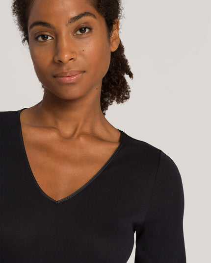 Hanro Shirt Kurzarm Cotton Seamless