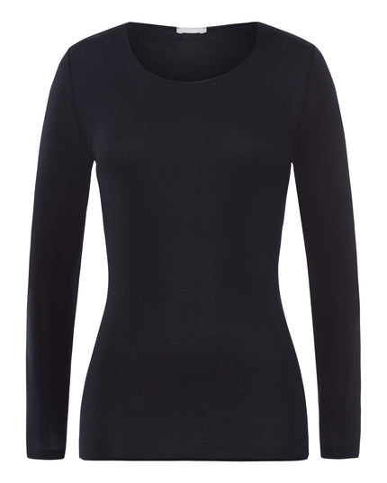 Hanro Shirt langarm Cotton Seamless