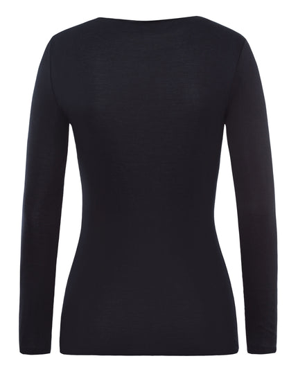 Hanro Shirt langarm Cotton Seamless