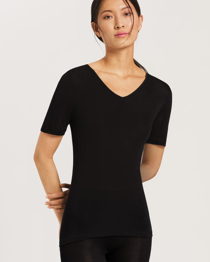 Hanro kurzarm Shirt Pure Silk