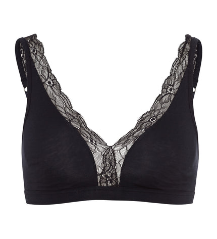 Hanro Soft Cup BH ohne Bügel Cotton Lace