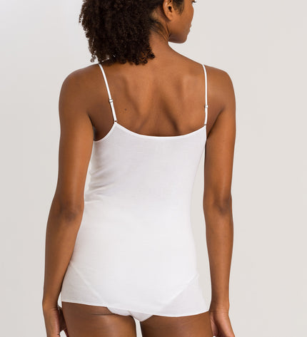 Hanro Spaghetti Top Cotton Seamless