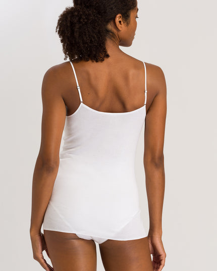 Hanro Spaghetti Top Cotton Seamless