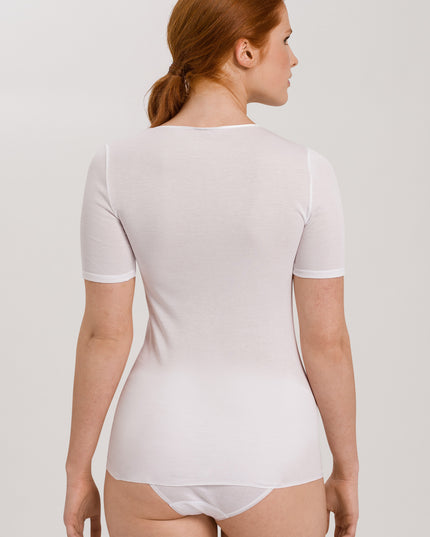 Hanro Shirt Kurzarm Cotton Seamless
