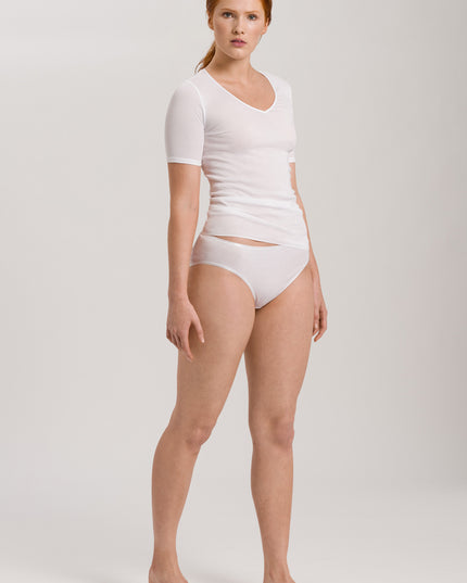 Hanro Shirt Kurzarm Cotton Seamless