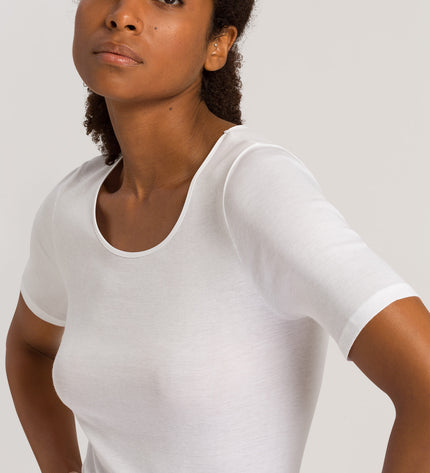Hanro Shirt Kurzarm Cotton Seamless