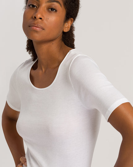 Hanro Shirt Kurzarm Cotton Seamless