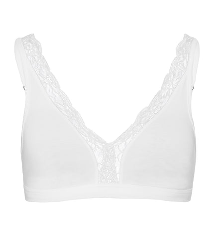 Hanro Soft Cup BH ohne Bügel Cotton Lace