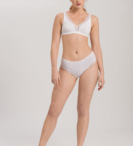 Hanro Soft Cup BH ohne Bügel Cotton Lace