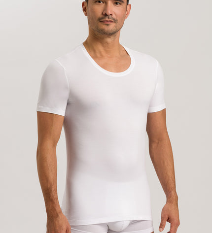 Hanro Men Shirt 1/2 Arm Cotton Superior
