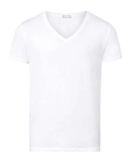 Hanro Men V-Shirt 1/2 Arm Cotton Superior