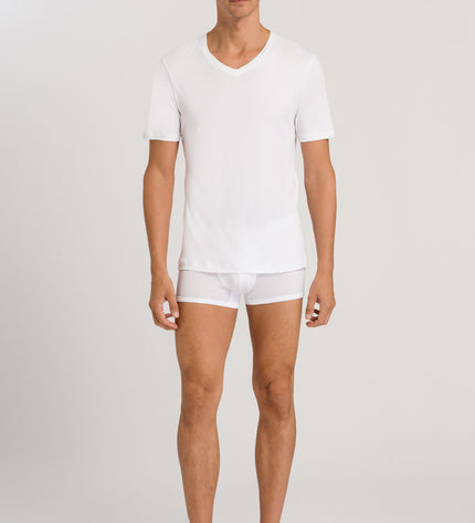 Hanro Men V-Neck Shirt Sea Island Cotton