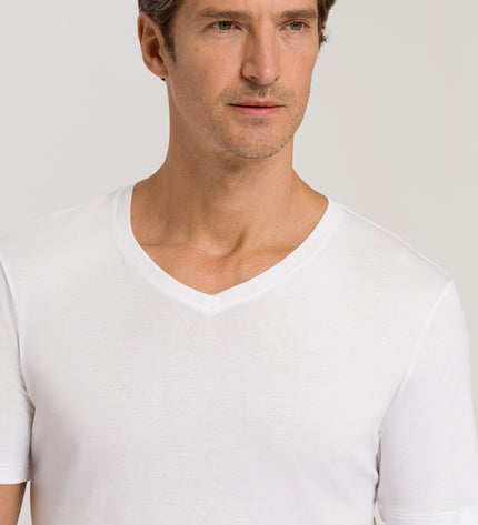 Hanro Men V-Neck Shirt Sea Island Cotton