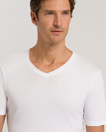 Hanro Men V-Neck Shirt Sea Island Cotton