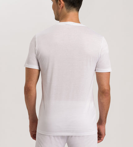 Hanro Men V-Neck Shirt Cotton Sporty