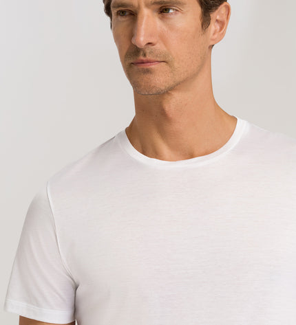 Hanro Men Kurzarm Shirt Cotton Sporty