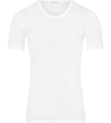 Hanro Men Kurzarm Shirt Cotton Pure