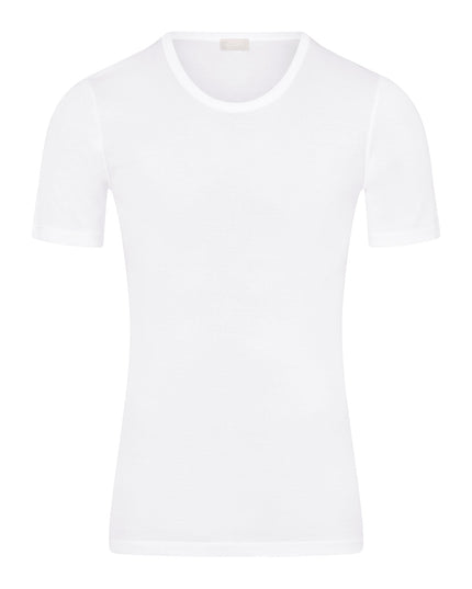 Hanro Men Kurzarm Shirt Cotton Pure