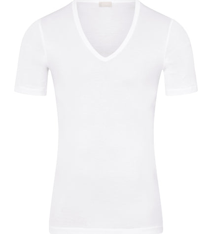 Hanro Men V-Neck Shirt Cotton Pure