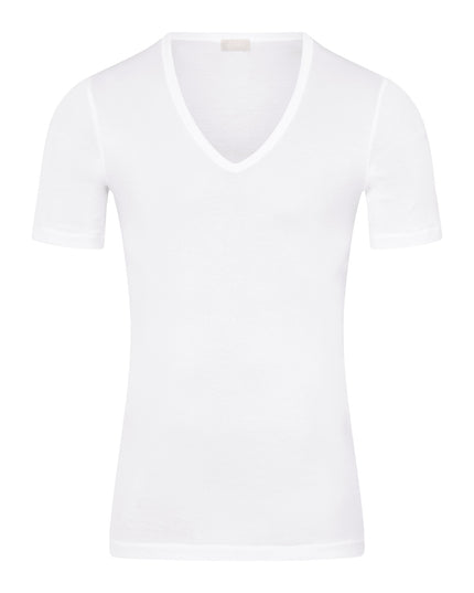 Hanro Men V-Neck Shirt Cotton Pure