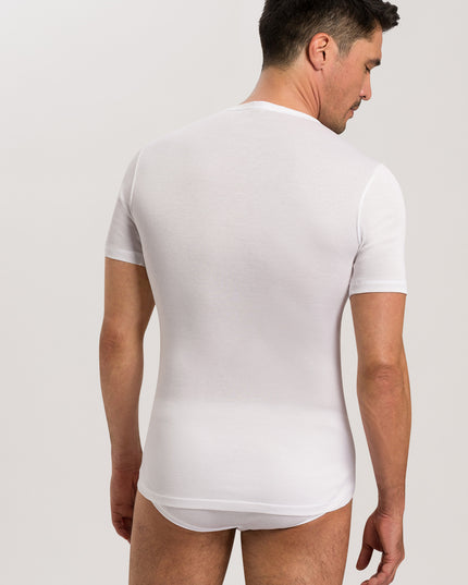 Hanro Men V-Neck Shirt Cotton Pure