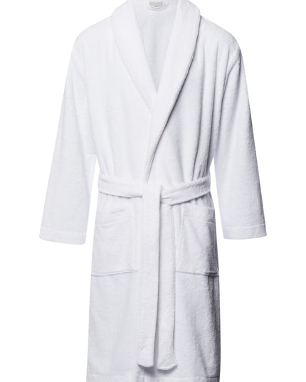Hanro Men Bademantel mit Bindegürtel Robe Selection weiss