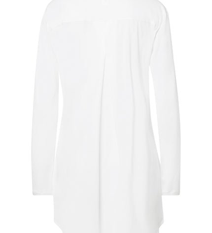 Hanro Nachthemd langarm Cotton Deluxe