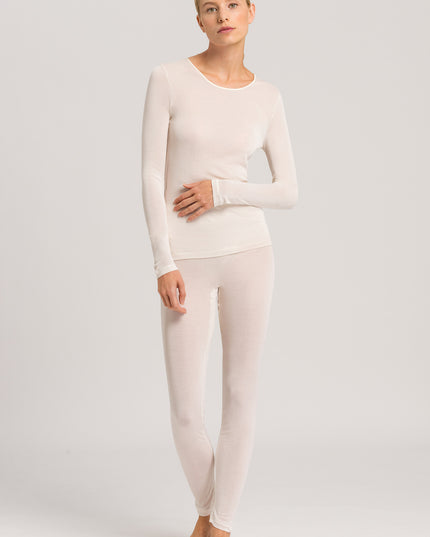 Hanro langarm Shirt Pure Silk