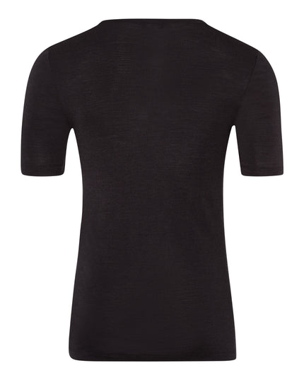 Hanro Men Kurzarm Shirt Woolen Silk