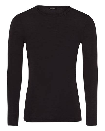 Hanro Men Langarm Shirt Woolen Silk