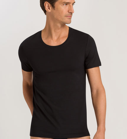 Hanro Men Shirt 1/2 Arm Cotton Superior