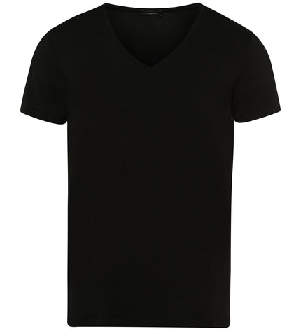 Hanro Men V-Shirt 1/2 Arm Cotton Superior