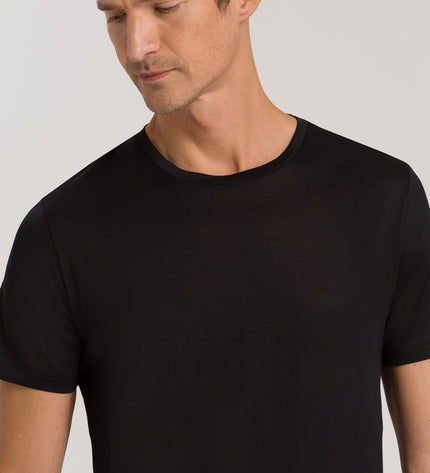 Hanro Men Kurzarm Shirt Cotton Sporty