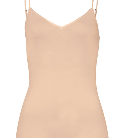 Hanro Spaghetti Top Cotton Seamless