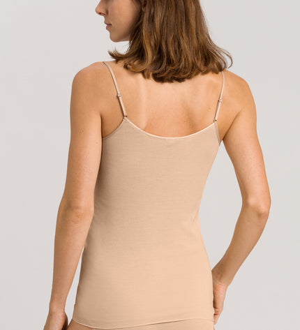 Hanro Spaghetti Top Cotton Seamless