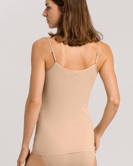 Hanro Spaghetti Top Cotton Seamless