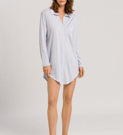 Hanro Nachthemd langarm Cotton Deluxe