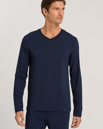 Hanro Men V-Shirt 1/1 Arm Casuals