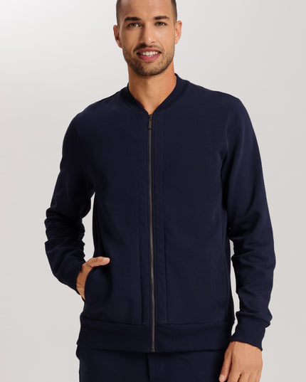 Hanro Men Jacke Natural Living