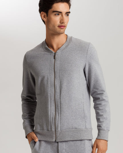 Hanro Men Jacke Natural Living