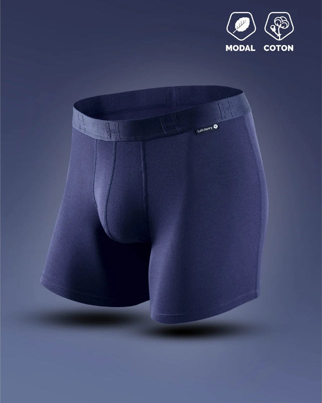 Loïc Henry Herren Boxer Marine mit patentiertem Haltesystem