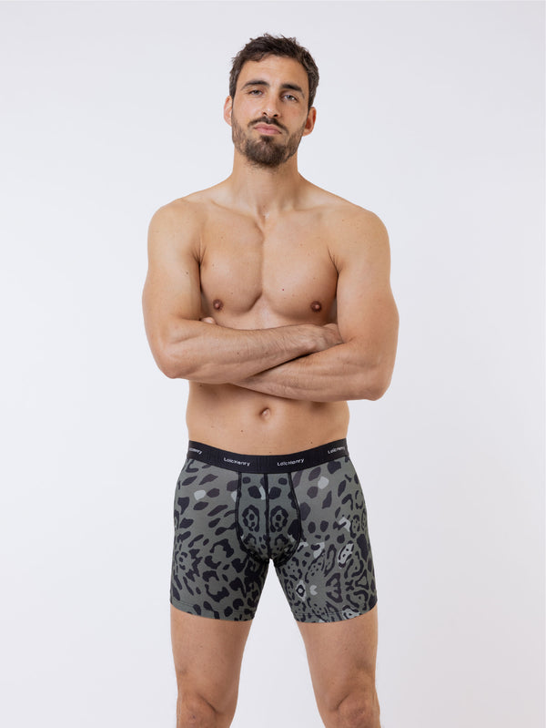 Loïc Henry Herren Boxer New Leo Kaki am Model